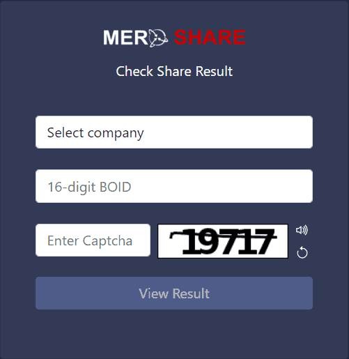 IPO Result Mero share Cdsc IPO Allotment