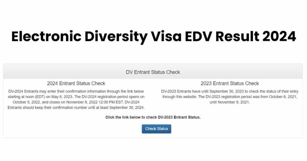 EDV Result 2024 Nepal Namelist
