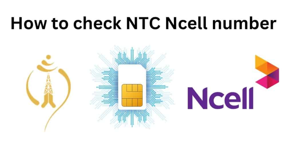 How to Check NTC Ncell number