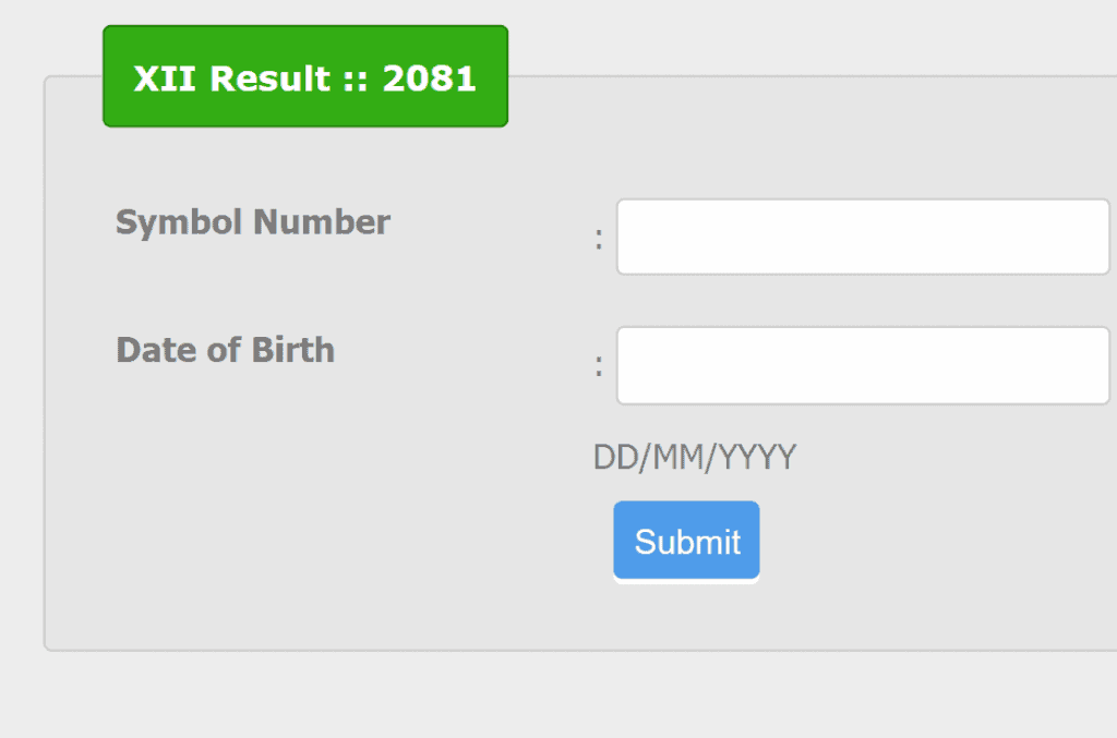 class 12 result 2082